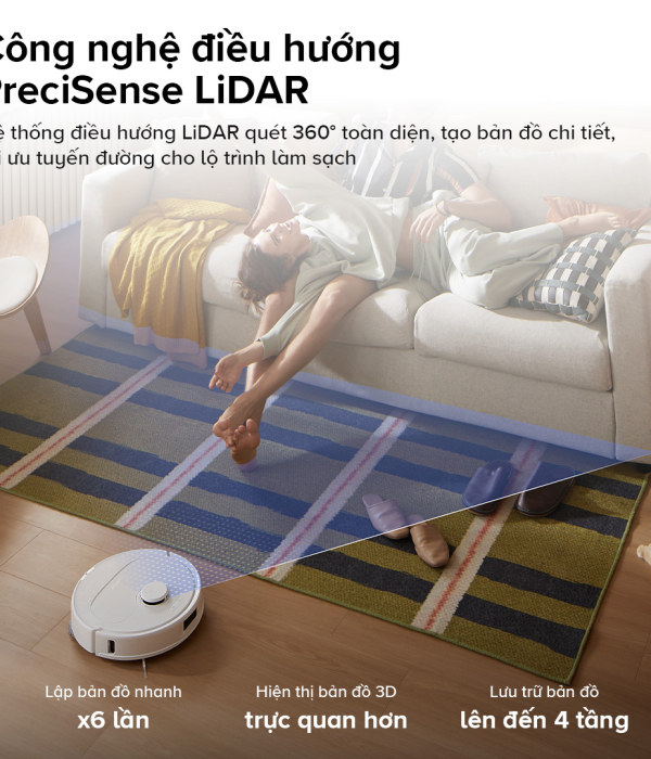 Robot hút bụi lau nhà Roborock QRevo C Pro