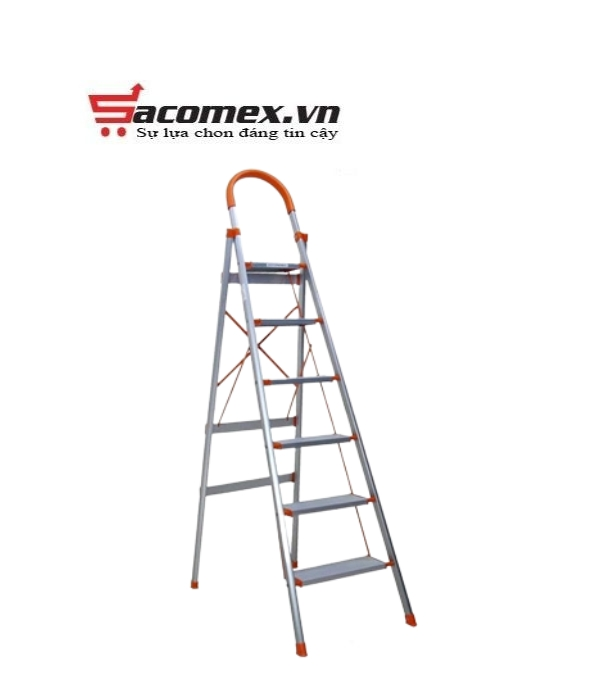 Thang Nhôm Ghế Bản To 6 Bậc ADVINDEQ ADS-706