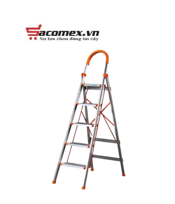 Thang Nhôm Ghế Bản To 5 Bậc ADVINDEQ ADS-705 