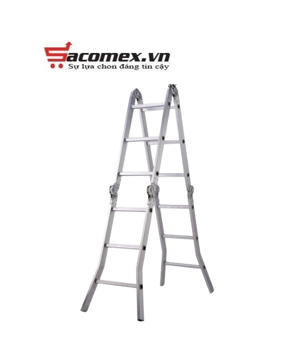 Thang nhôm gấp chữ M NINDA ND-403