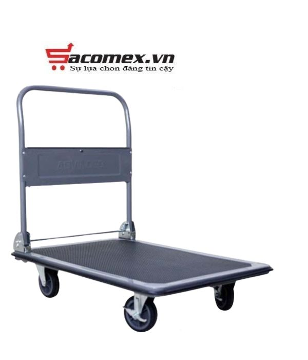 Xe đẩy hàng 4 bánh sàn thép Advindeq TL-320