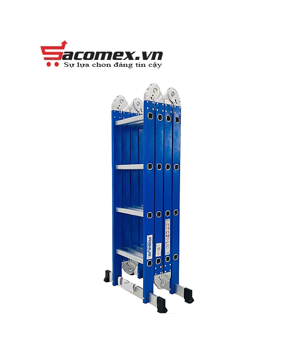 Thang inox gấp đa năng 4 đoạn Sumika SKS604