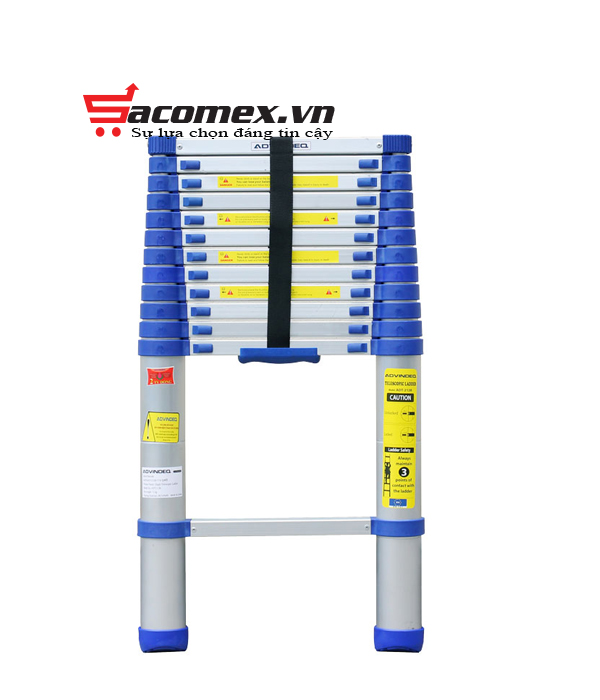 Thang Nhôm Rút Gọn Đơn Advindeq ADT212B 3.8 mét