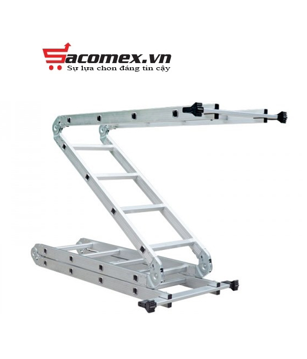 Thang nhôm gấp đa năng 4 đoạn Fujihome ML104
