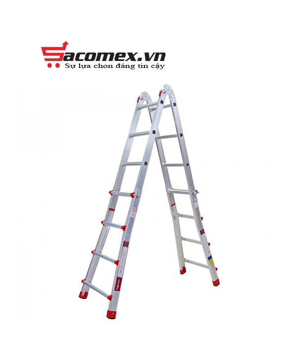 Thang nhôm gấp và rút đa năng 4 đoạn Fujihome ML44