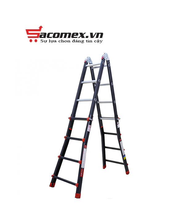 Thang nhôm gấp và rút đa năng 4 đoạn Fujihome ML44B