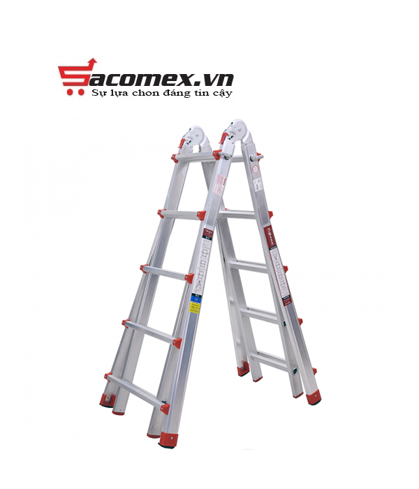 Thang nhôm gấp và rút đa năng 4 đoạn Fujihome ML45