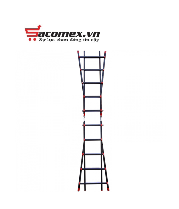Thang nhôm gấp và rút đa năng 4 đoạn Fujihome ML45B