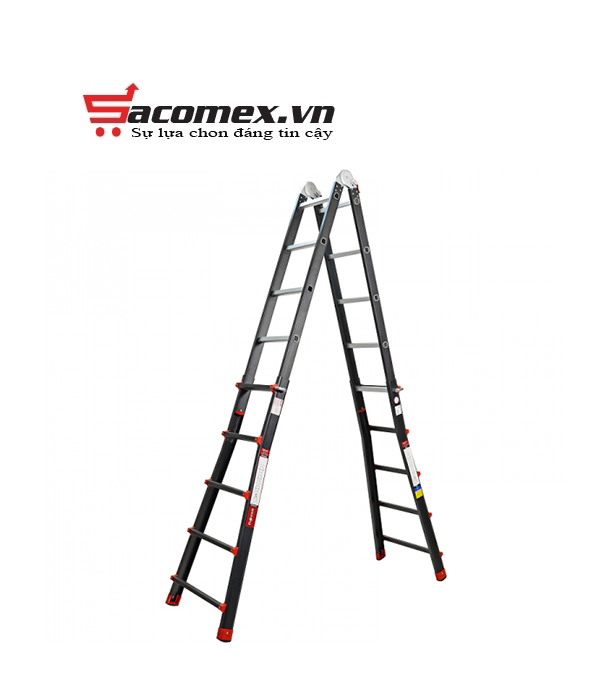 Thang nhôm gấp và rút đa năng 4 đoạn Fujihome ML45B