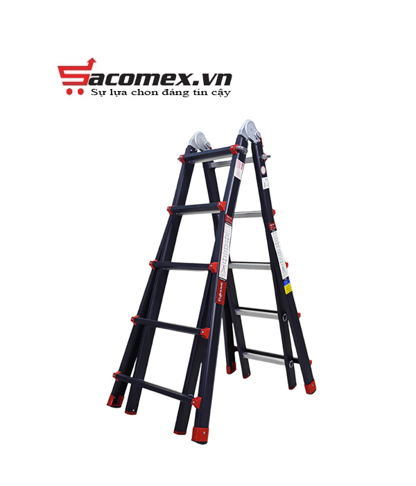 Thang nhôm gấp và rút đa năng 4 đoạn Fujihome ML45B