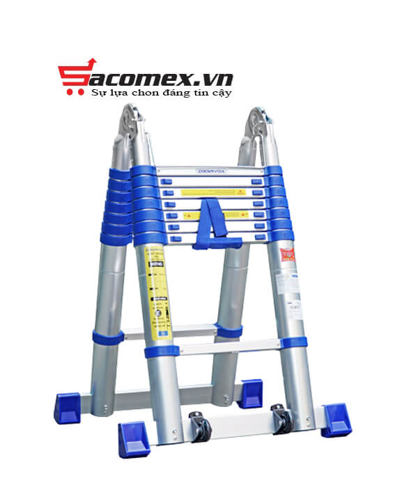 Thang Nhôm Rút Gọn Chữ A Advindeq ADT708B (2.5M)