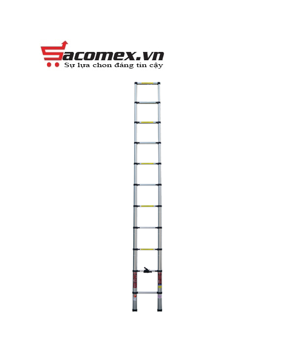 Thang nhôm rút gọn đơn Fujihome TLI380 (New version)