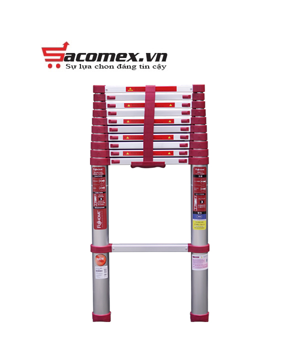 Thang nhôm rút gọn đơn Fujihome TLI380R (New version)
