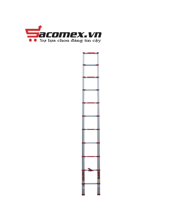 Thang nhôm rút gọn đơn Fujihome TLI380R (New version)