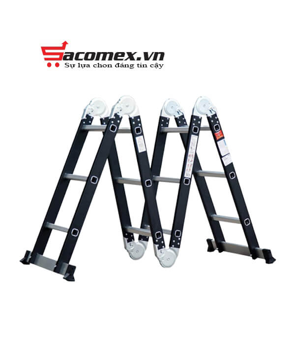 Thang Nhôm Gấp 4 Đoạn Advindeq ADM103