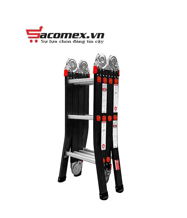 Thang nhôm gấp đoạn Nikawa NKG-43C