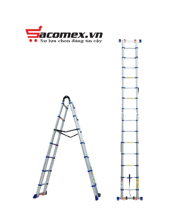 Thang Nhôm Rút Gọn Chữ A Advindeq ADT 707BN