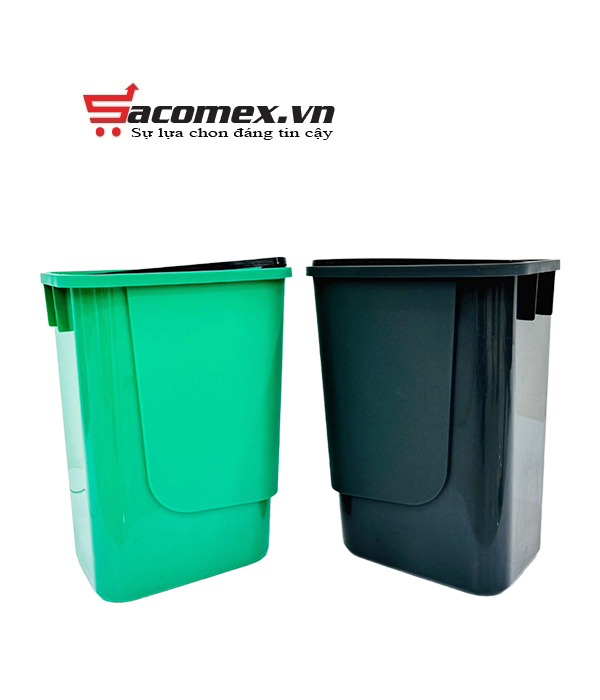Thùng rác phân loại 2 ngăn Sumika B036A 40L