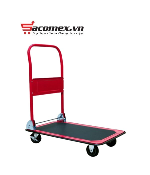 Xe đẩy hàng sàn thép 4 bánh Fujihome HT-415