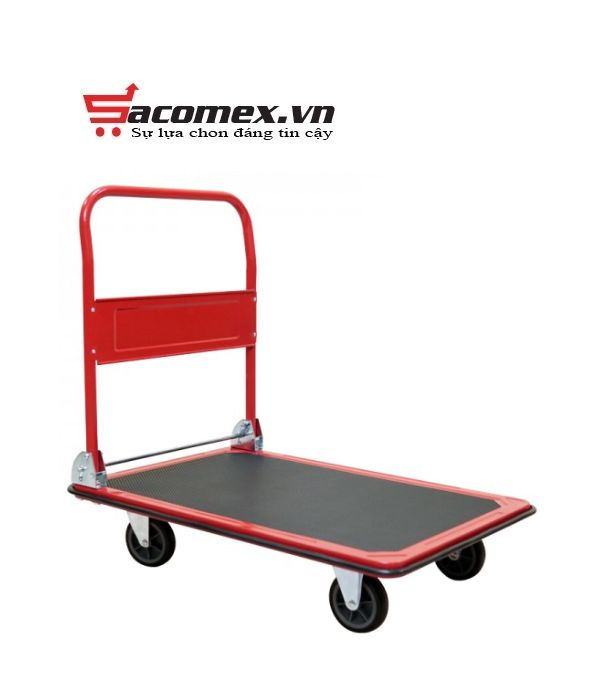Xe đẩy hàng sàn thép 4 bánh Fujihome HT-430