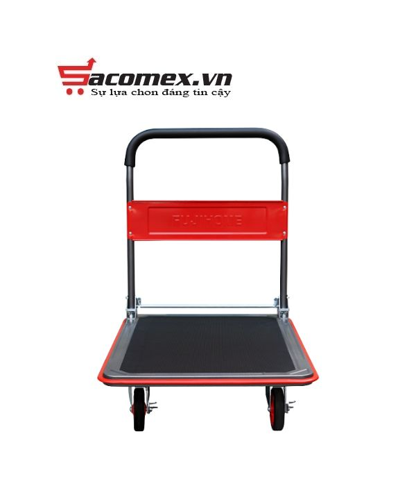 Xe đẩy hàng sàn thép 4 bánh Fujihome SH300N