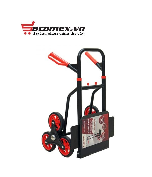 Xe kéo đẩy leo cầu thang 6 bánh rút gọn Fujihome CC-6150