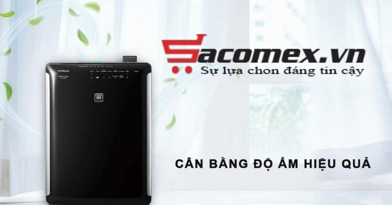 Công nghệ bốc hơi nước tự nhiên an toàn máy lọc không khí Hitachi EP-A7000