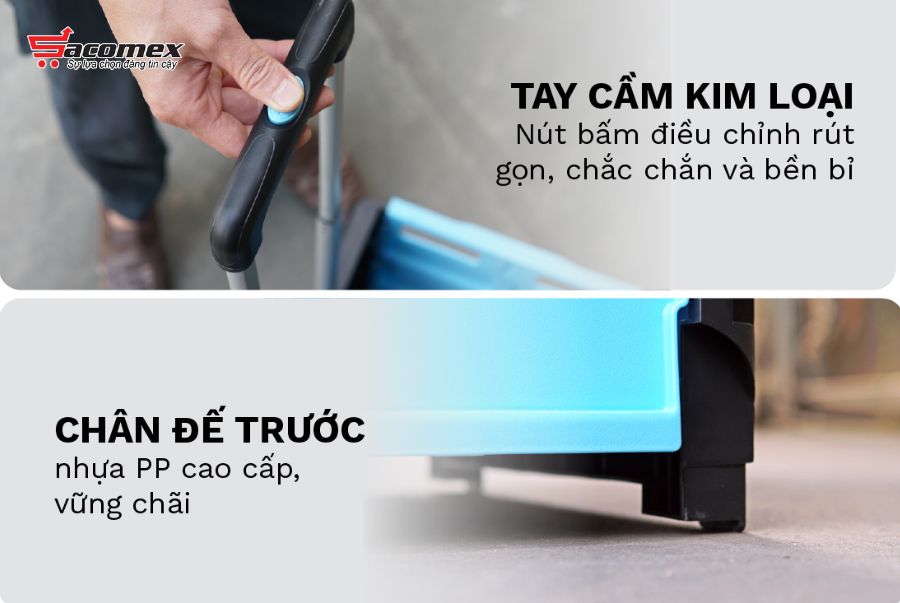 Đặc điểm nổi bật của xe kéo hàng đi chợ rút gọn Fujihome PT-35C