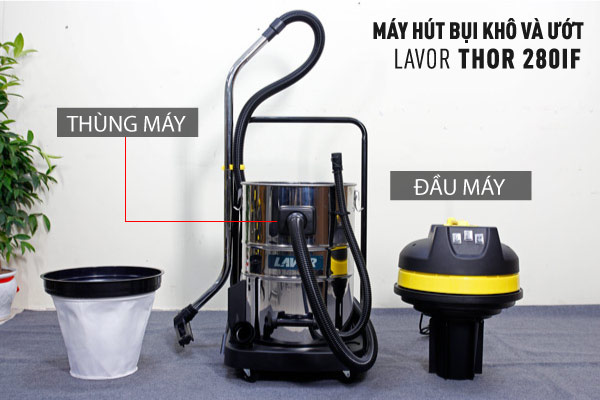 máy hút bụi khô và ướt THOR 280 IF