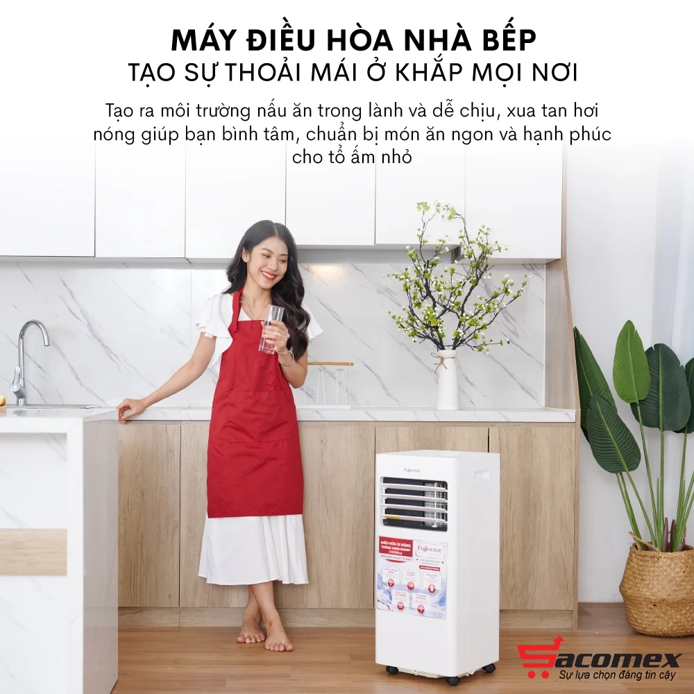 Máy điều hòa di động thông minh Fujihome PAC07