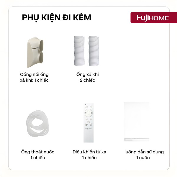 máy điều hòa mini di động thông minh Fujihome PAC05