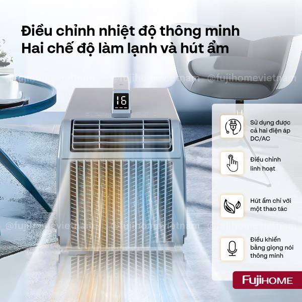 máy điều hòa mini di động thông minh Fujihome PAC06-Pro