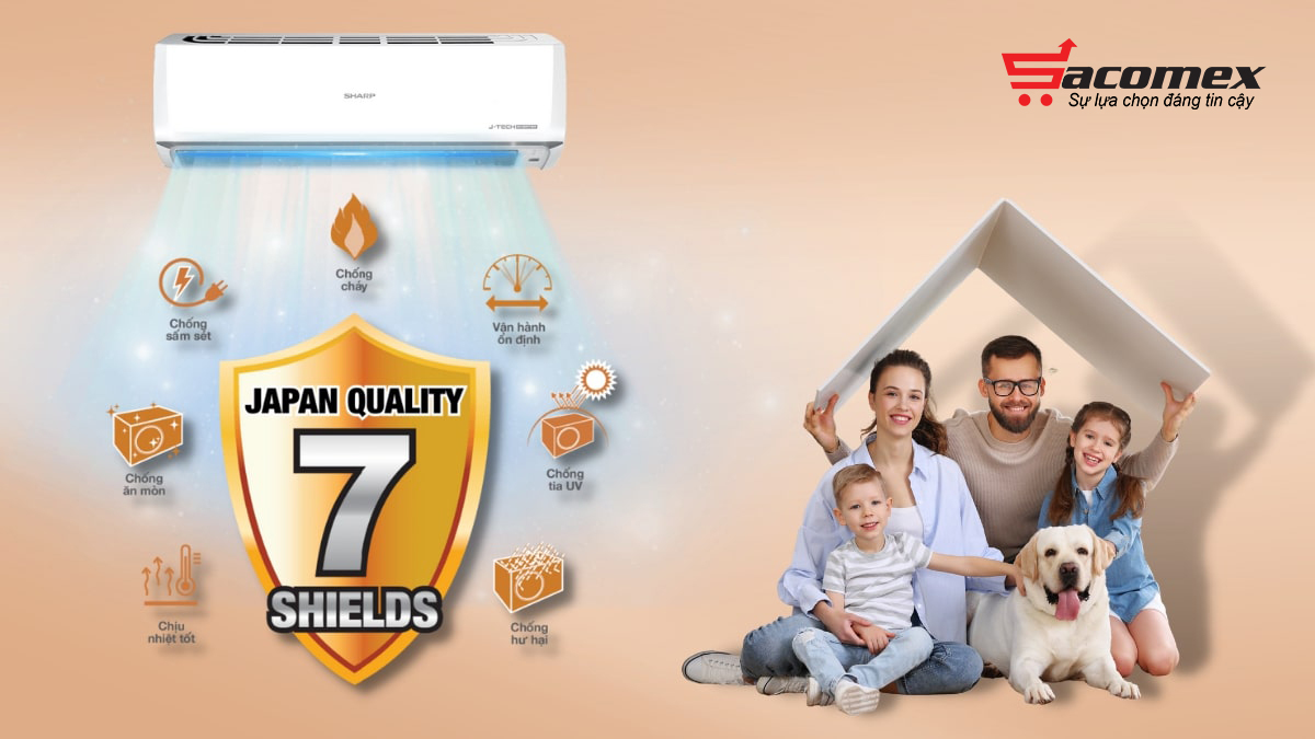 điều hòa Sharp Inverter 1.5 HP AH-X13ZEW