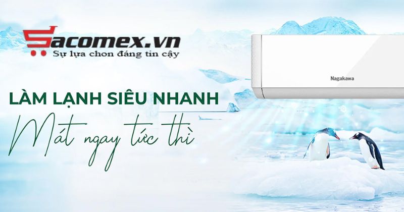  Khả năng làm lạnh siêu tốc chỉ sau 30 giây với chế độ Turbo của Điều hòa treo tường Inverter 1 chiều Nagakawa NIS-C09R2T29