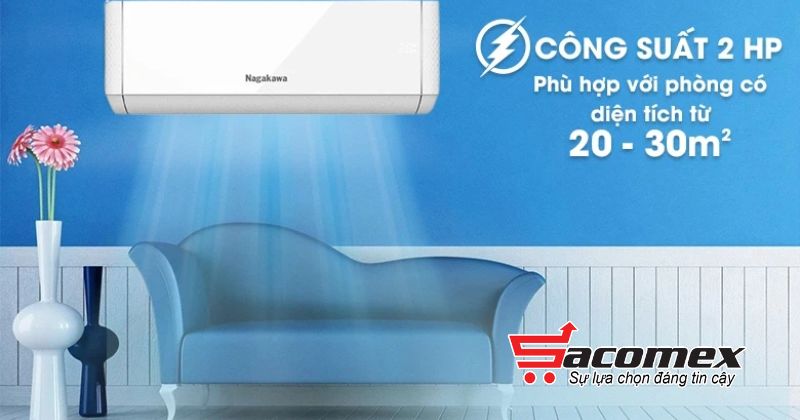  Giới thiệu tổng quan về điều hòa treo tường Inverter 1 chiều Nagakawa NIS-C18R2T29 