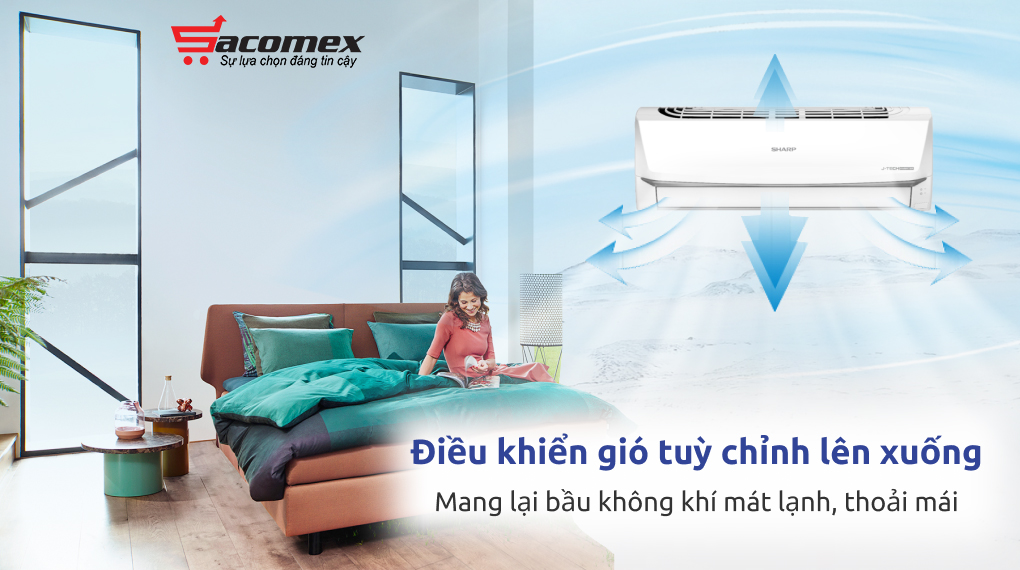 điều hòa Sharp Inverter 1 HP AH-X10ZEW