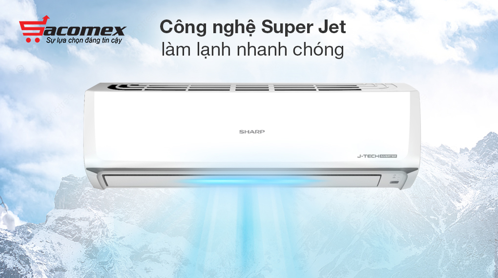 điều hòa Sharp Inverter 1.5 HP AH-X13ZEW