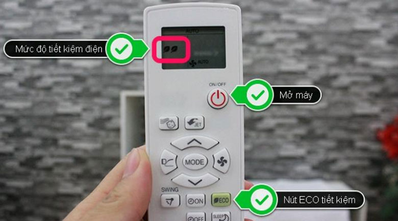 Chế độ vận hành tiết kiệm điện