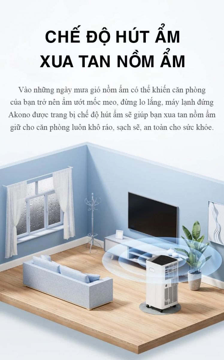 hút ẩm hiệu quả
