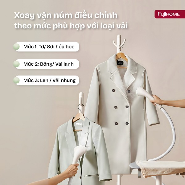 Đặc điểm nổi bật của bàn là cây hơi nước Fujihome SI18DBW
