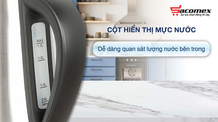 Bình đun siêu tốc Hafele HS-K1703X (535.43.733
