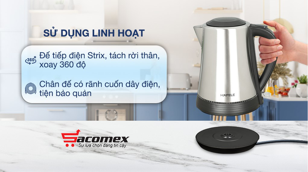 Bình đun siêu tốc Hafele HS-K1703X (535.43.733