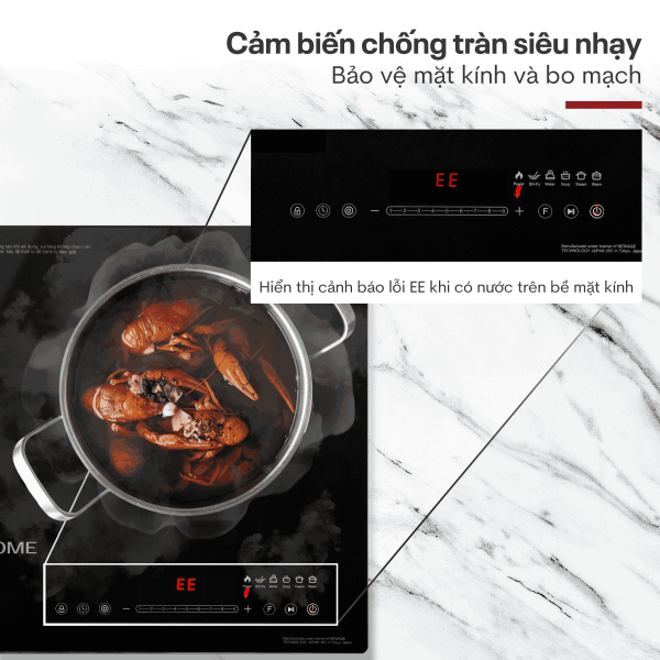 Đặc điểm nổi bật của bếp đôi từ và hồng ngoại Fujihome IC2519