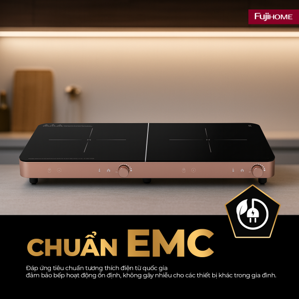 Đặc điểm nổi bật của bếp từ đôi Fujihome IC2602P
