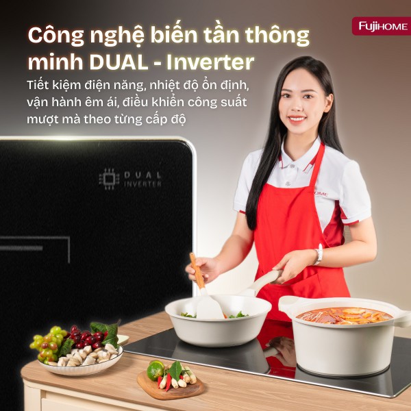Đặc điểm nổi bật của bếp từ đôi Fujihome IC2622
