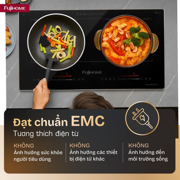 Đặc điểm nổi bật của bếp từ đôi Fujihome IC2622