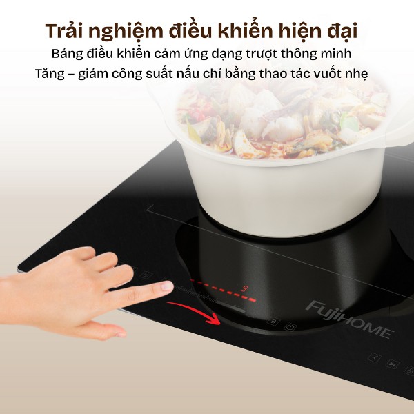 Đặc điểm nổi bật của bếp từ đôi Fujihome IC2622