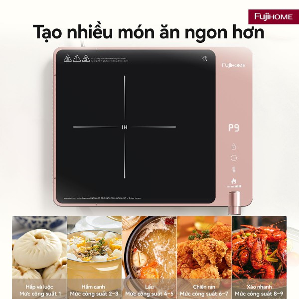 Đặc điểm nổi bật của bếp từ đơn Fujihome IC1207P