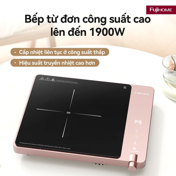 Đặc điểm nổi bật của bếp từ đơn Fujihome IC1207P