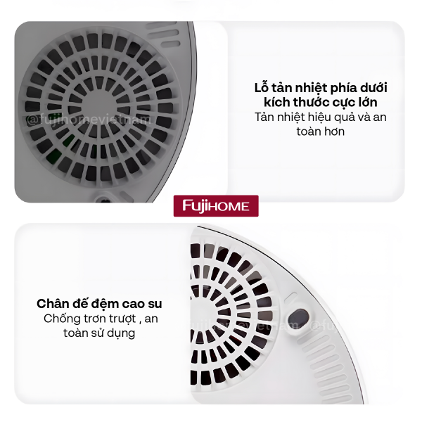 Đặc điểm nổi bật của bếp từ tròn đơn Fujihome IC-H02